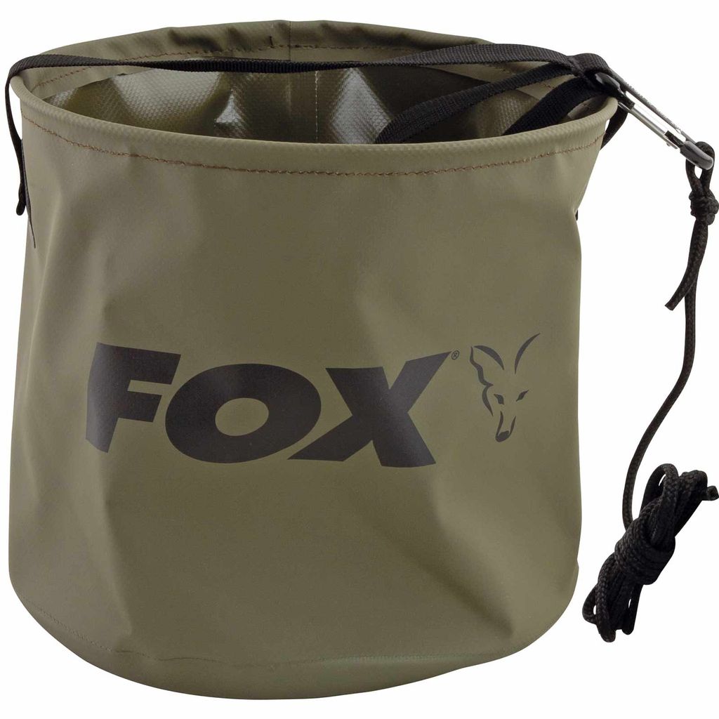Fox Collapsable Large water bucket inc rope/clip - 10 L Produktbild 