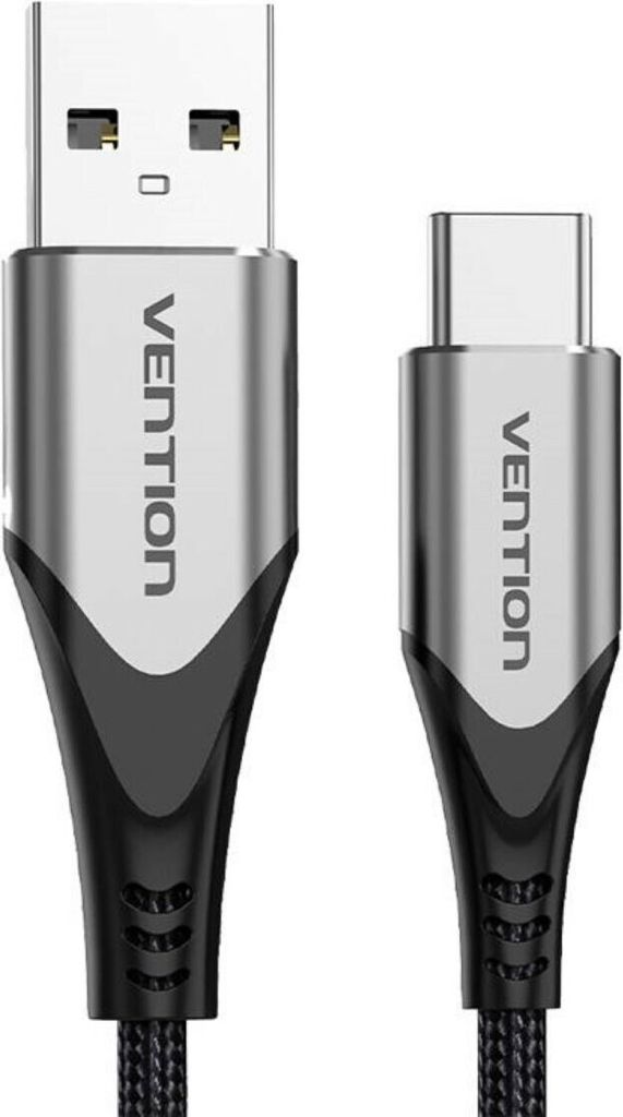 Vention CODHD, 0,5 m, USB A, USB C, USB 2.0, 0,48 Gbit/s, Aluminium, Schwarz