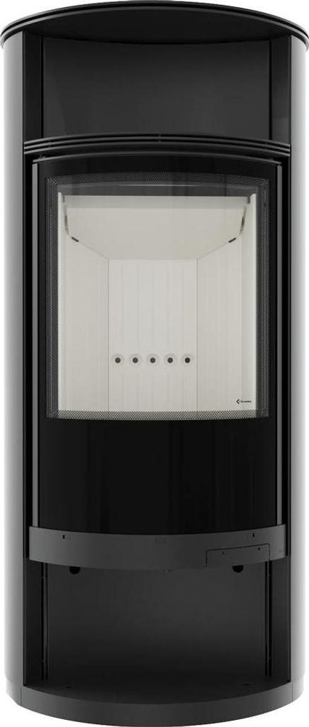 Kaminofen aus Stahl KRATKI RUNA Ø 150 8 kW