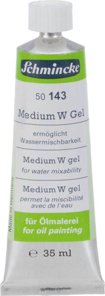 Medium W Gel - 35ml Öl Hilfsmittel Schmincke 50 143 009