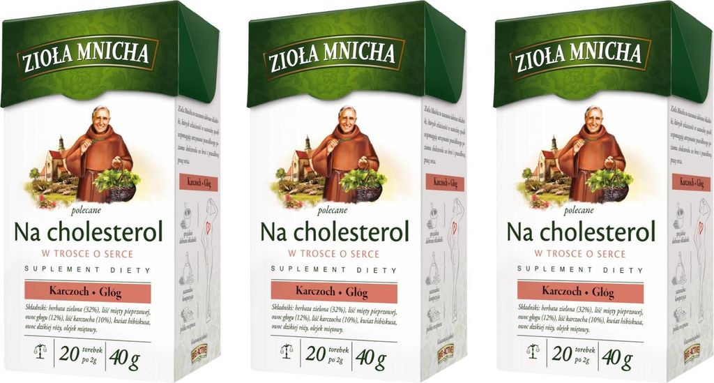 Cholesterin Tee 60 Teebeutel - Kräutertee Mischung Grüntee Produktbild 