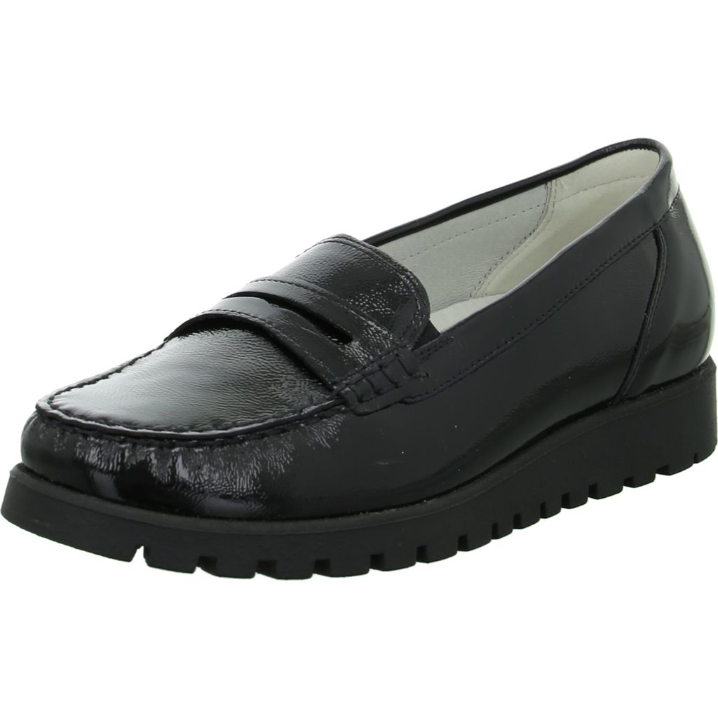 Waldläufer Slipper HEGLI Schwarz Damen Produktbild 