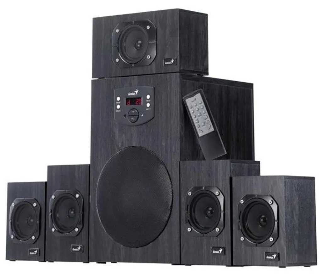 Améliorez le Son de votre TV avec le Système 5.1 Genius SW-HF 4500 v2