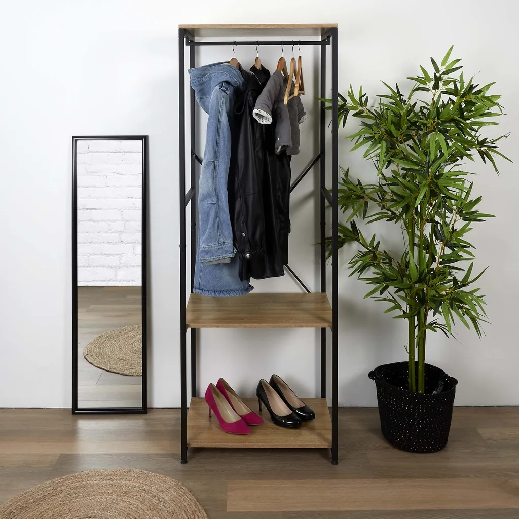 Portant à vêtements Stan polyvalent pour l'entrée ou la chambre d'amis