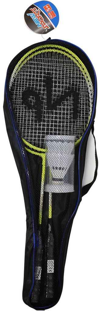 New Sports Badminton Set Junior mit Tasche 56 cm für Kinder