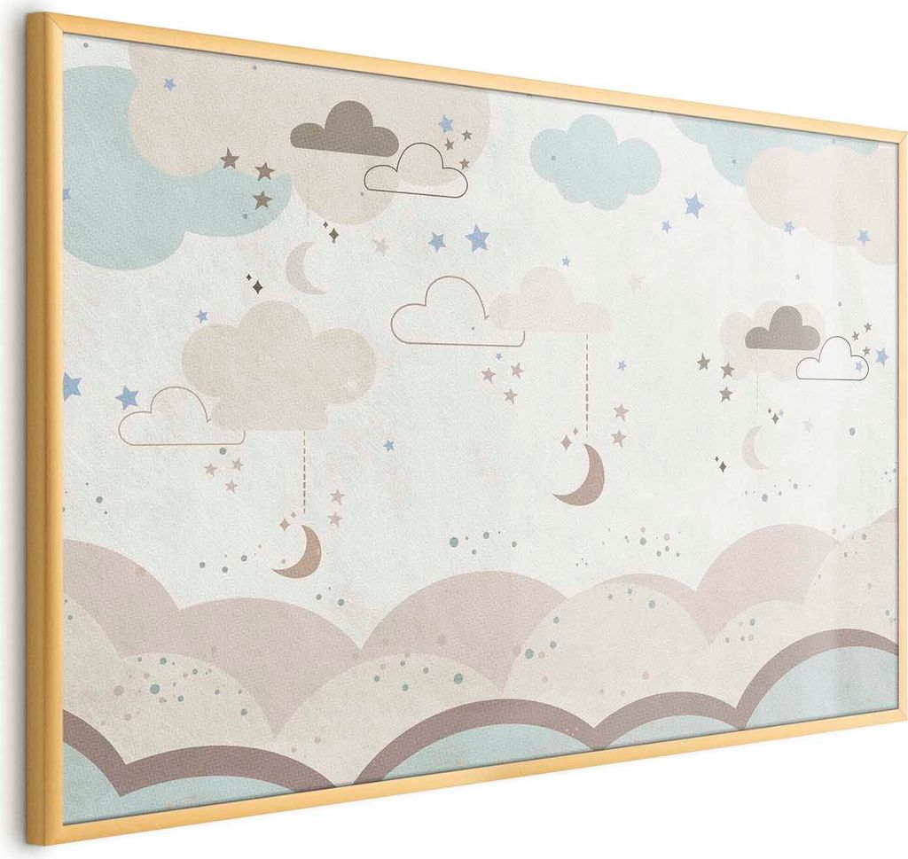 Posterpapier Poster - Fairytale Night 90x60 cm Für Kinder e-C-10063-ao-a
