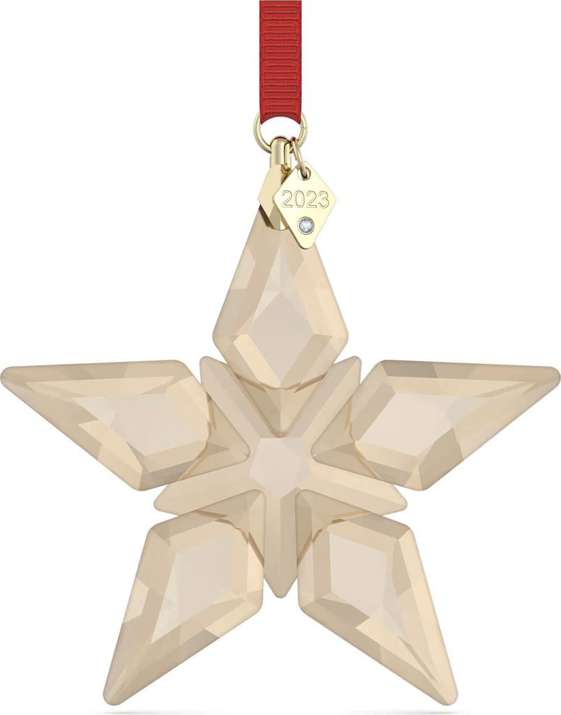 Swarovski Home Dekoration Goldener Festtagsstern „Annual Edition Festive Ornament 2023“ 5648746