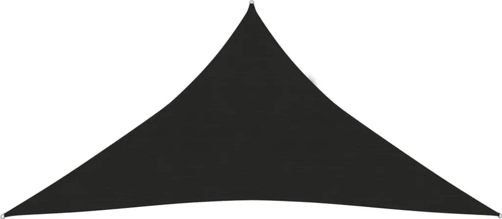 Tenda Vela 5x6x6 m HDPE Nero 160g/m² | Protezione UV Giardino Economica