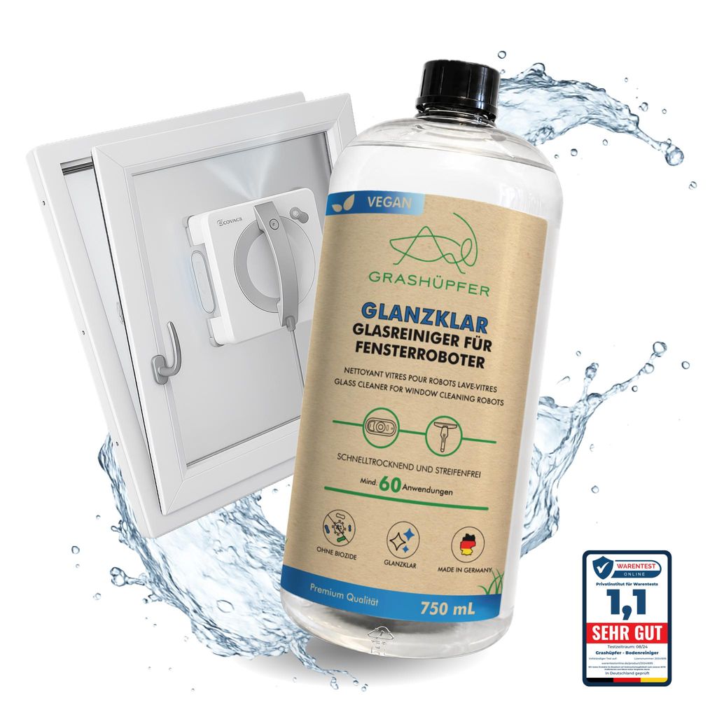 GRASHÜPFER® Glasreiniger I Reinigungsmittel für alle Produktbild 