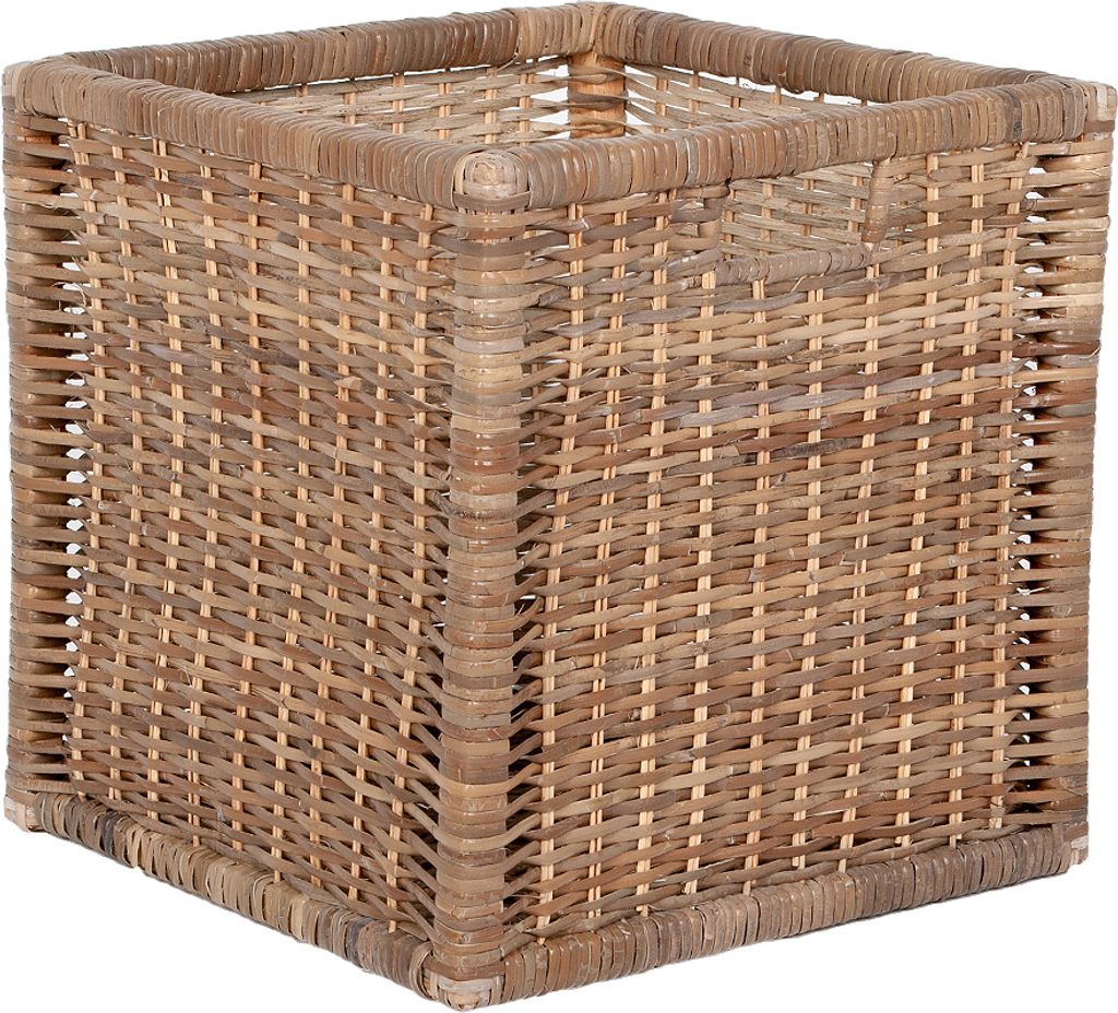 Rattan Korb CESTA-Big Grey