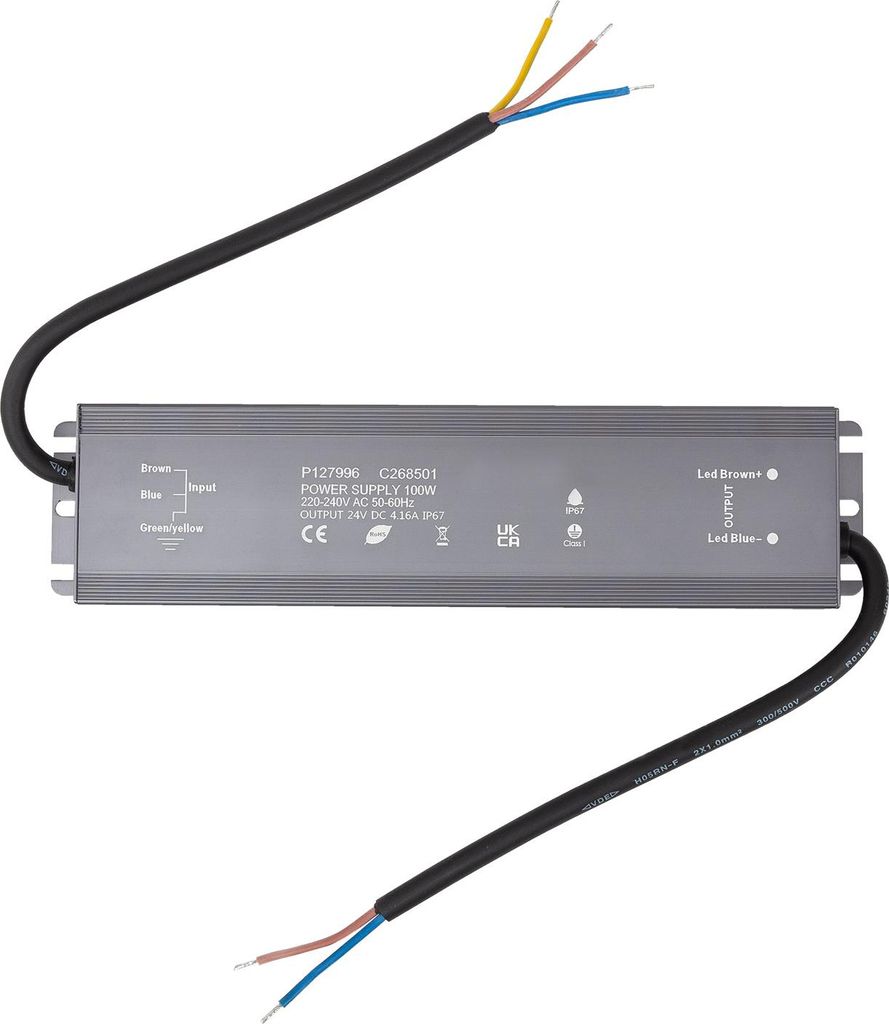 Netzteil Wasserdicht 24V DC IP67 100 W