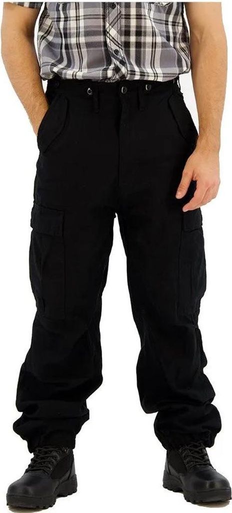 Brandit M65 Vintage Cargo Army Hose schwarz - XXL Immagine del prodotto 