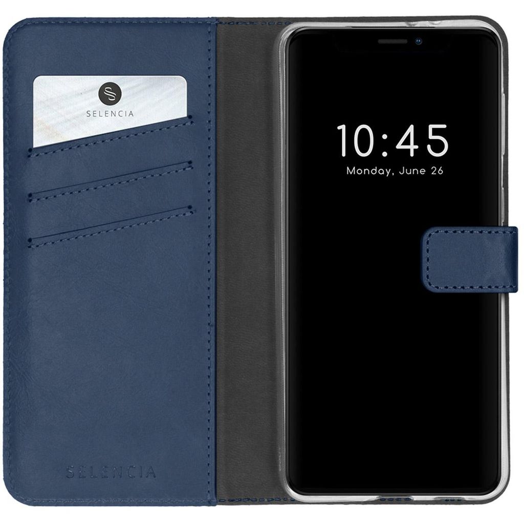 Funda de Cuero Auténtico tipo Libro para Apple iPhone 13 Imagen del producto 