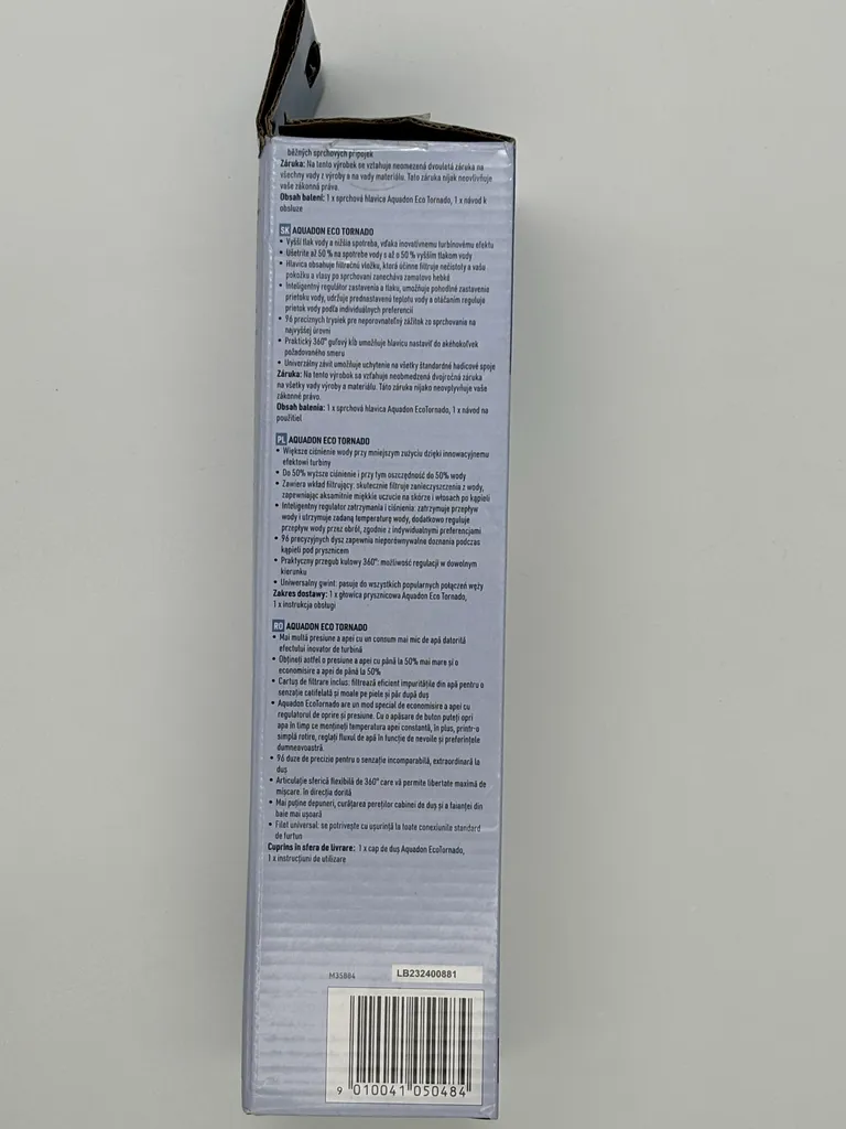 Soffione Auquadon Eco Tornado Blue - 2