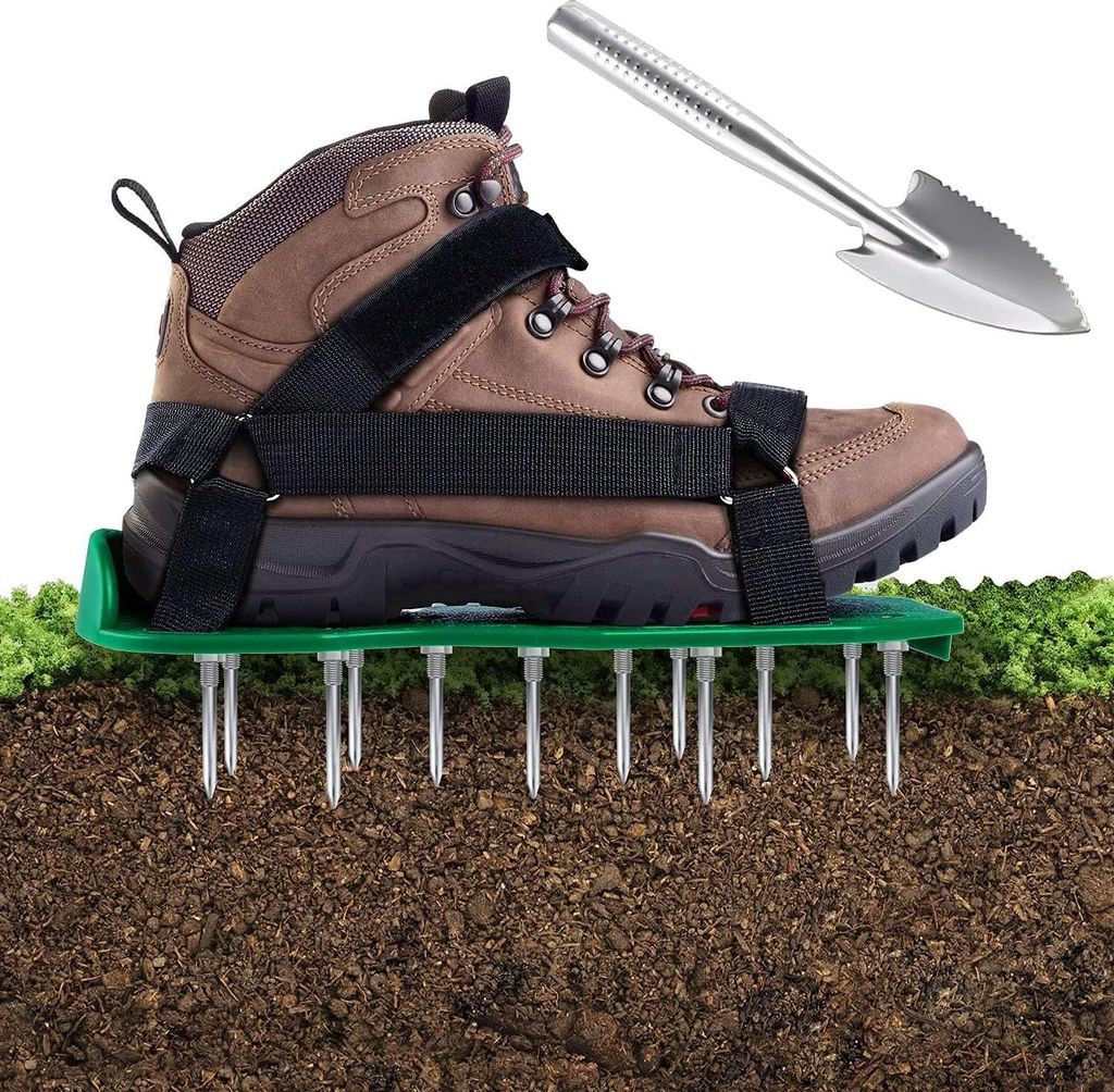 Sandalen mit Belüftungsöffnungen, Schuhe für Gazon, Pelouse Ventilateur Scarificateur Gazon Scarificateur Gazon Ongles Chaussures pour Votre Gazon