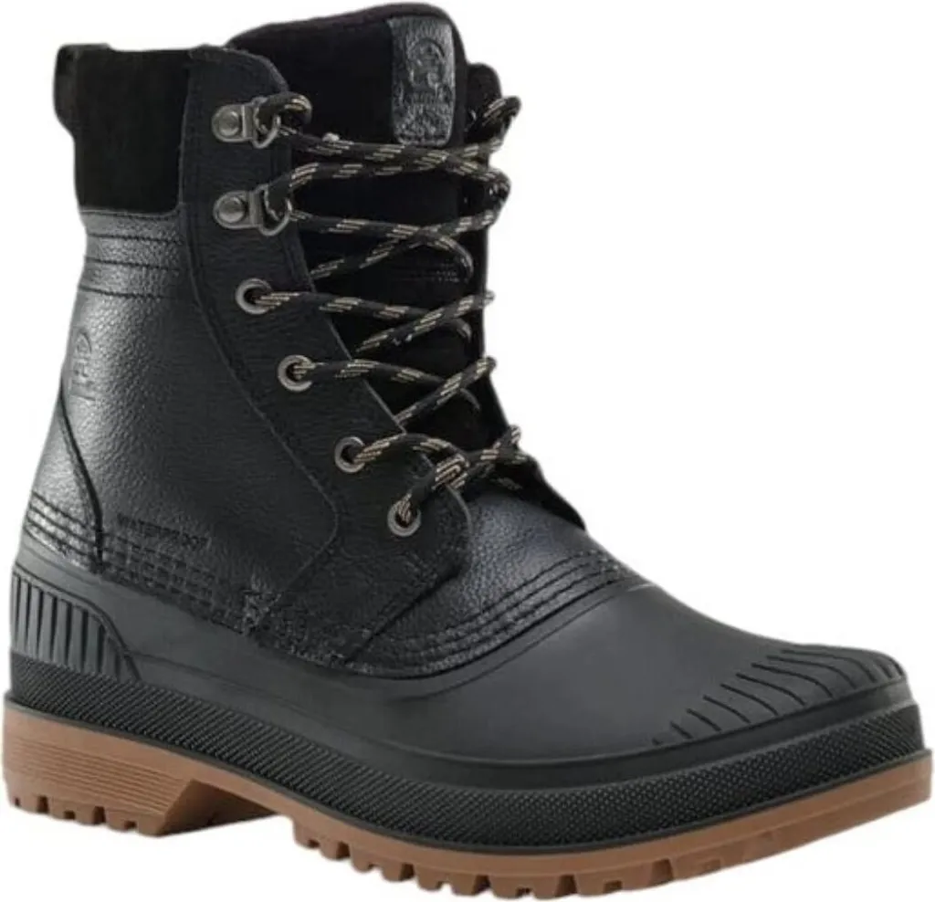 Chaussures Hiver Kamik Hemlock WK0179WBLK Chaudes et Imperméables Noir