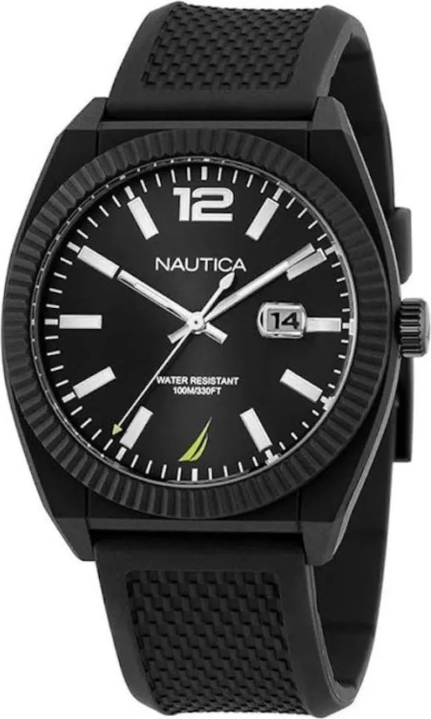 Orologio Nautica NAPPBS302 Pacific Beach Analogico Nero 41mm
