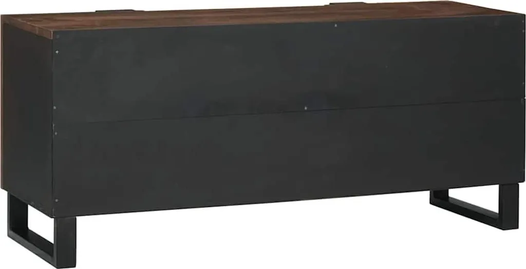 Mobile TV SYFAX Noce 105 cm | Atmosfera Calda in Vero Legno Multistrato