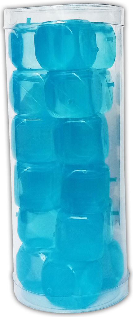 18x EISWÜRFEL Kunststoff wiederverwendbar Kühlsteine Eis Produktbild 