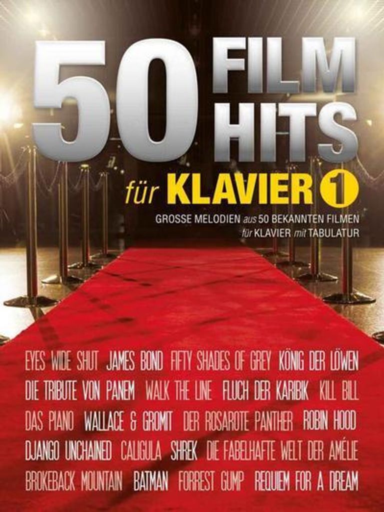 50 Filmhits für Klavier 1 Produktbild 