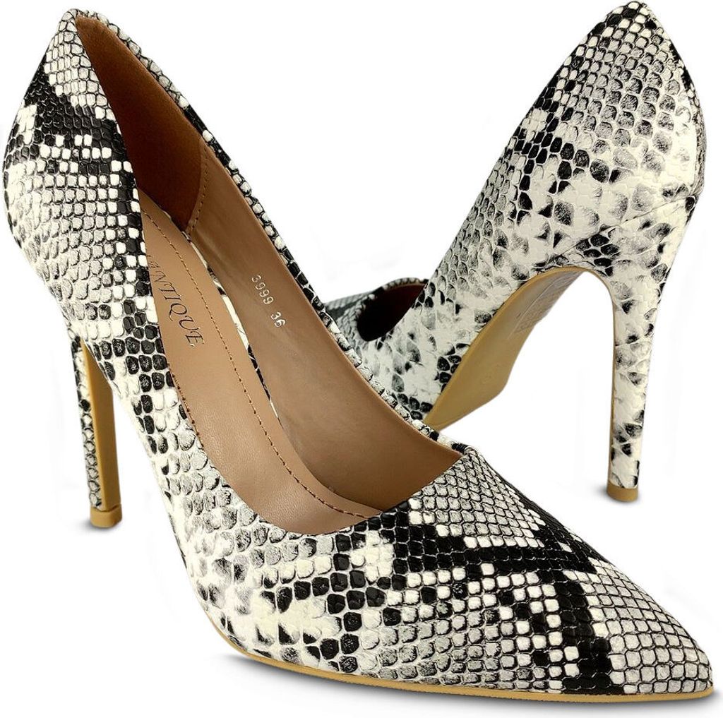 Damen Pumps High Heels Stiletto Elegante Schuhe Schlangenhaut y Absatzschuhe Gr.39