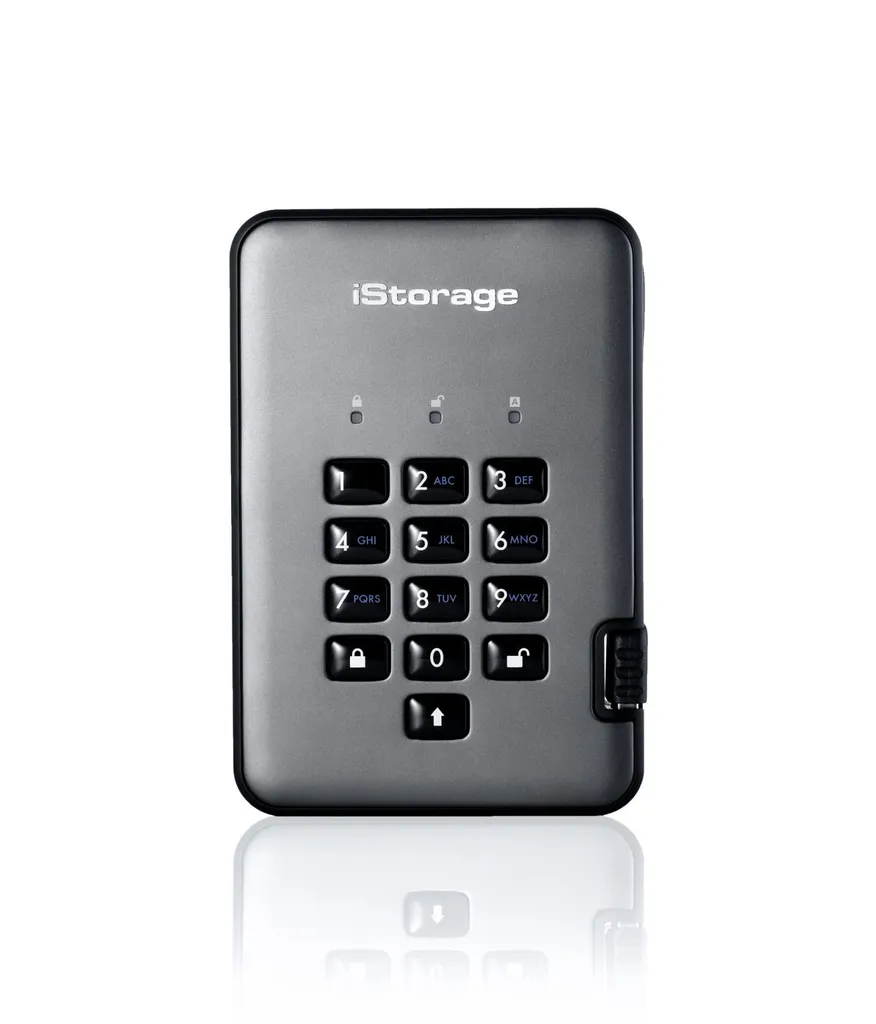 Disque Dur Externe 2To Sécurisé USB 3.2 diskAshur Pro2 Haute Protection