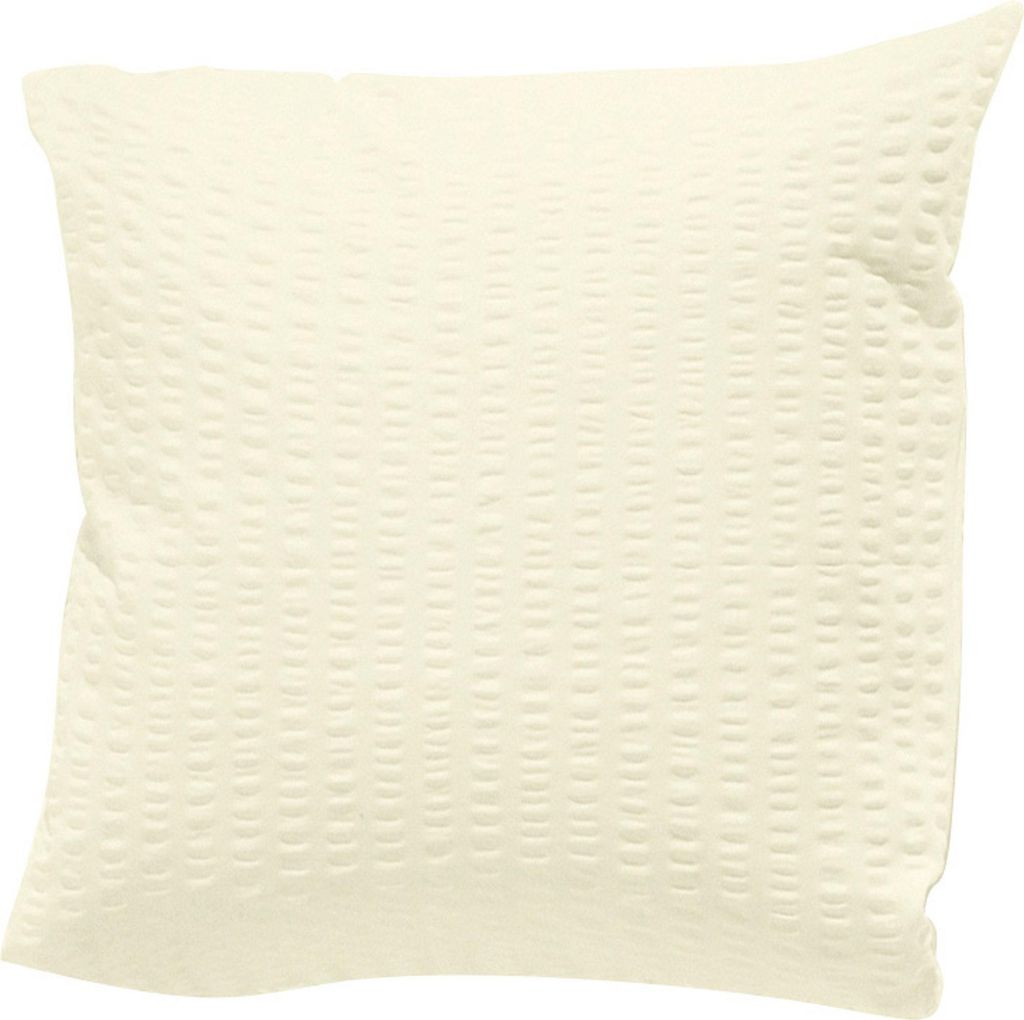 Erwin Müller Kuschelkissenbezug Rosenheim" creme 40x40 cm"