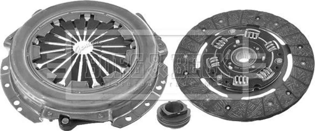 Kit d'embrayage complet 2050J3 - Borg & Beck HK2087 pour Fiat Scudo expert
