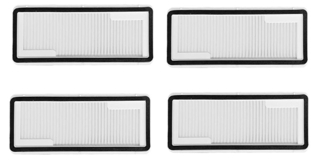 INF Ersatzfilter-Set 4er für Saugroboter ABS Faser 12cm x 5.1cm Haushalt