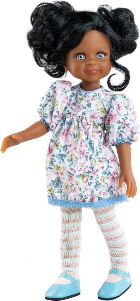 Paola Reina Puppe Amigas Cleo mit Dutts - 32cm Puppenspielzeug