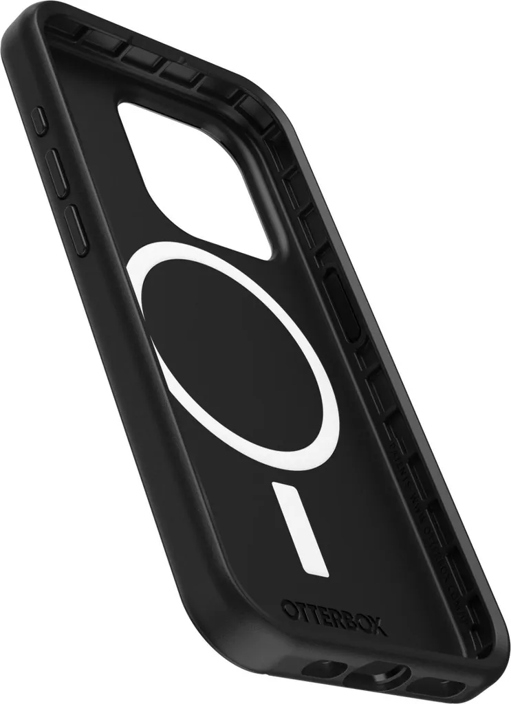 Protection iPhone 15 Pro pour recharge MagSafe Otterbox Symmetry Noire