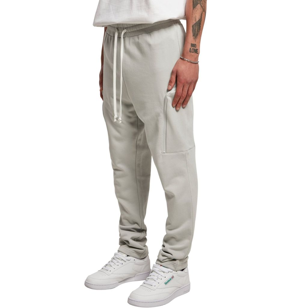 Urban Classics - Low Crotch Cargo Sweatpants grau - M