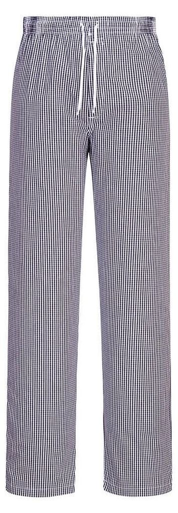 Portwest C079 Kochhose Bromley Blu Check Gr. M Immagine del prodotto 