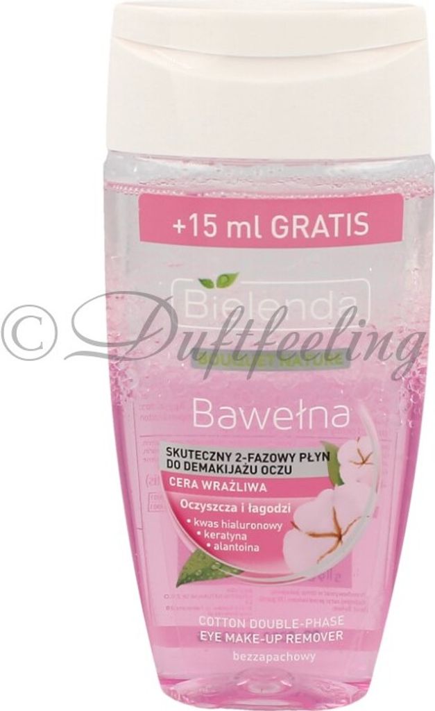 Extra Gentle Baumwolle Double-Phase Eye Makeup Remover 135ml