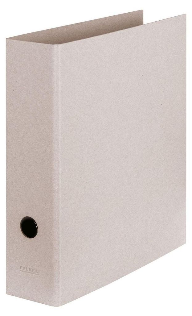 Falken 22001576000F Ordner Pure Raw - A4, 8 cm, grau Produktbild 