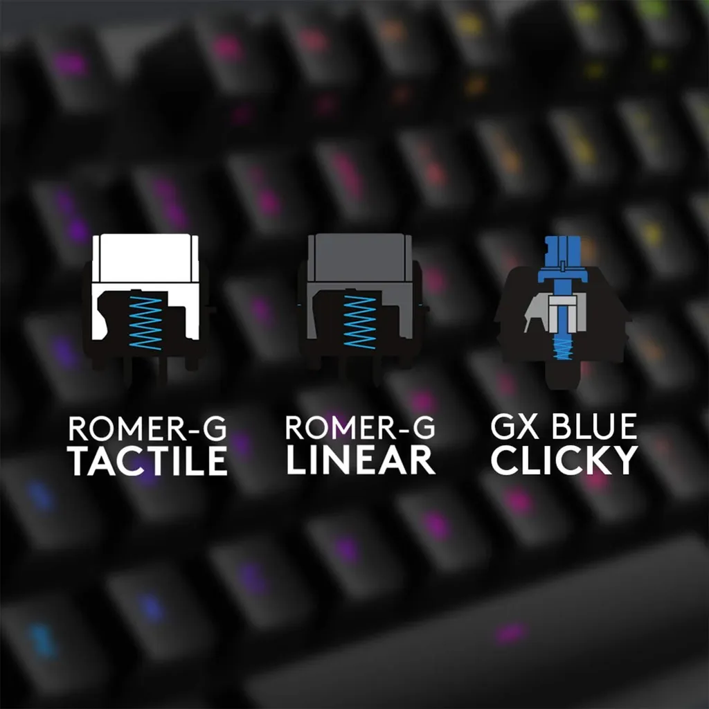 Clavier Gaming Logitech G512 Idéal pour le E-sport et le Streaming Setup - 13