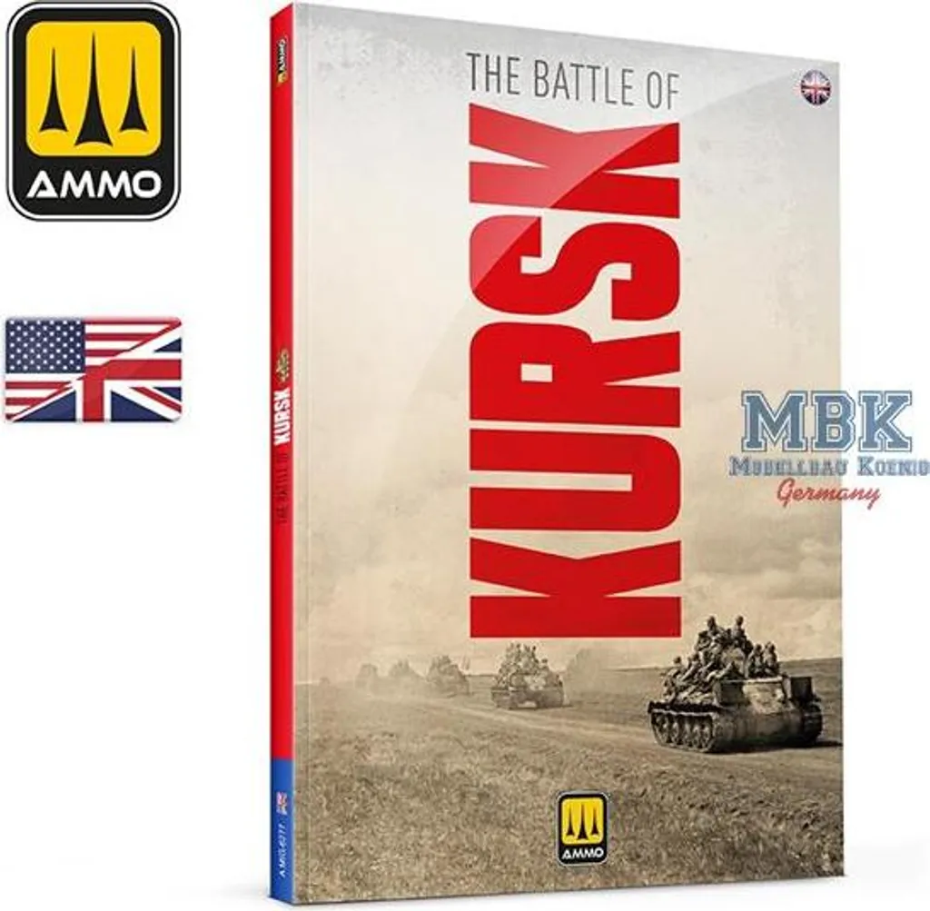 Livre historique AMIG6277 avec profils couleur sur la bataille de Koursk