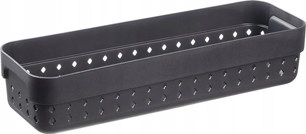 Panier de rangement empilable Seoul M noir pour organiser votre intérieur