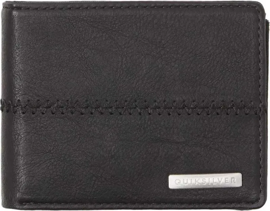 Quiksilver Stitchy 3 Portafoglio Nero L Uomo Nero L