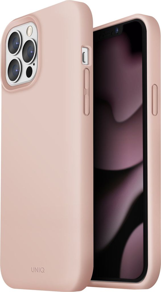 UNIQ Hybrid Lino Hue kryt s MagSafe pro iPhone 13 Pro Max rov