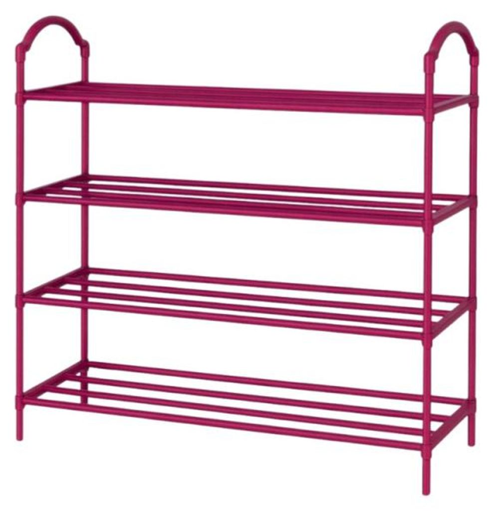 Verk 27542 Schuhregal mit 4 Einlegeböden, 72 x 63 x 24 cm, Produktbild 