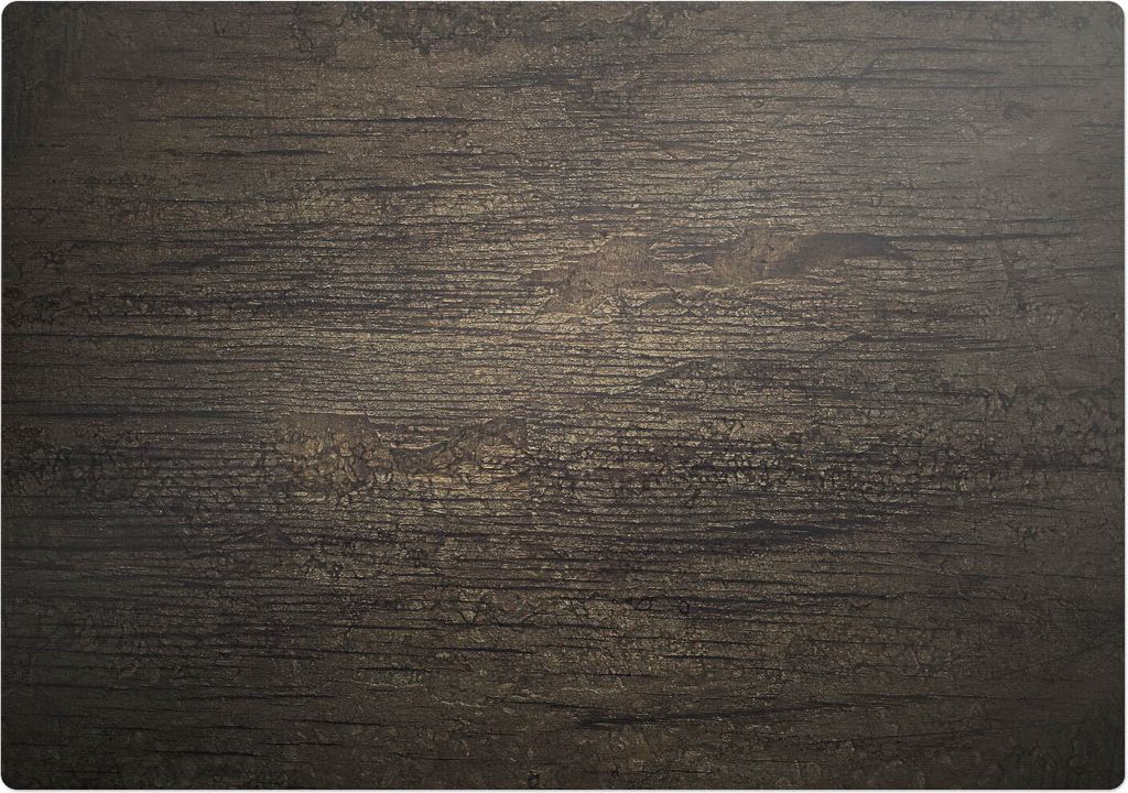 Hölzerne Textur – Bodenschutzmatte – Stuhlunterlage 100x100 cm – Rutschfest – Hartbodenmatte