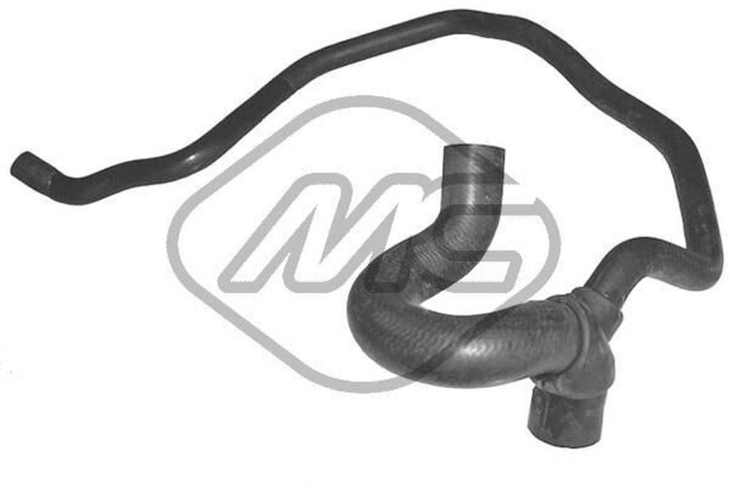 Metalcaucho Kühlerschlauch Wasserschlauch für OPEL Corsa C Schrägheck (X01) 09548