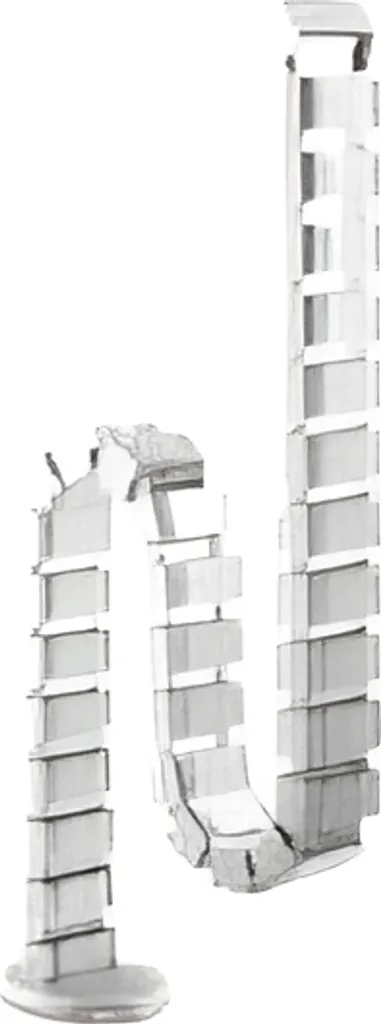 Rangement de Câbles Blanc Equip 650809 - Solution Gestion Bureau Net
