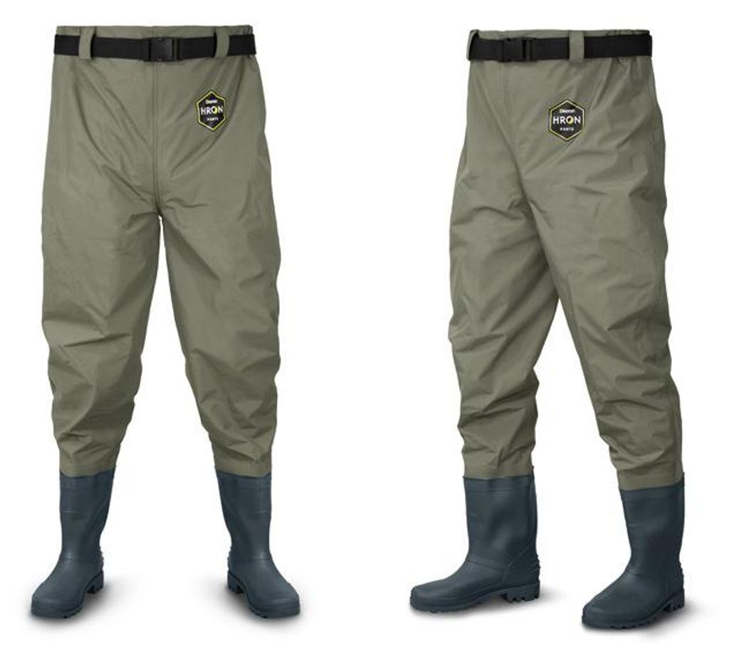 Delphin HRON Pants Hüft Wathose mit Profilsohle Größe 41 42 Produktbild 