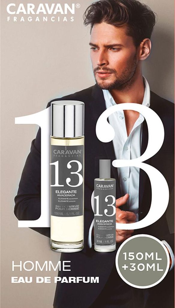 Geschenkset Eau de Parfum Caravan Nr. 13, 150 + 30 ml Monsieur