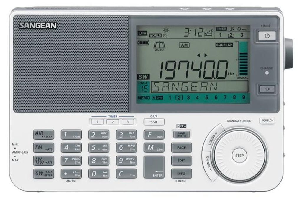 Ricevitore globale Sangean ATS-909 X2 Bianco 1109-00033-WS Immagine del prodotto 