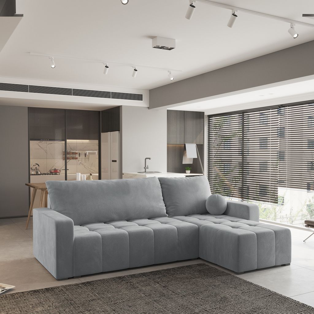 Masseno Ecksofa VOLIRA mit Schlaffunktion L-Form, Sofa mit Produktbild 