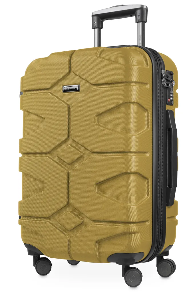 Trolley Rigido X-Kölln HAUPTSTADTKOFFER 55cm Espandibile 50L Oro