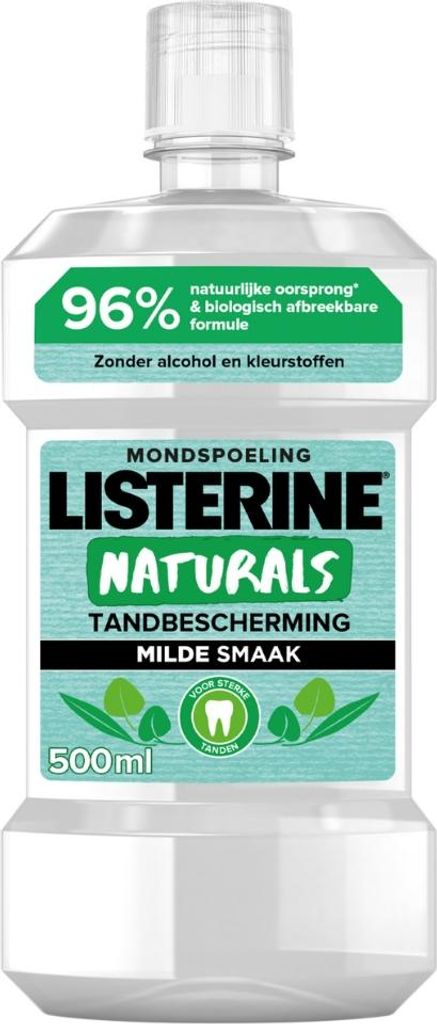 Listerine Naturals Mundspülung Zahnschutz 500 ml - 1 Stück